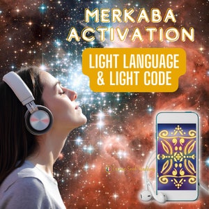 Merkaba Activation with Light Codes & Light Language image and audio attunement
