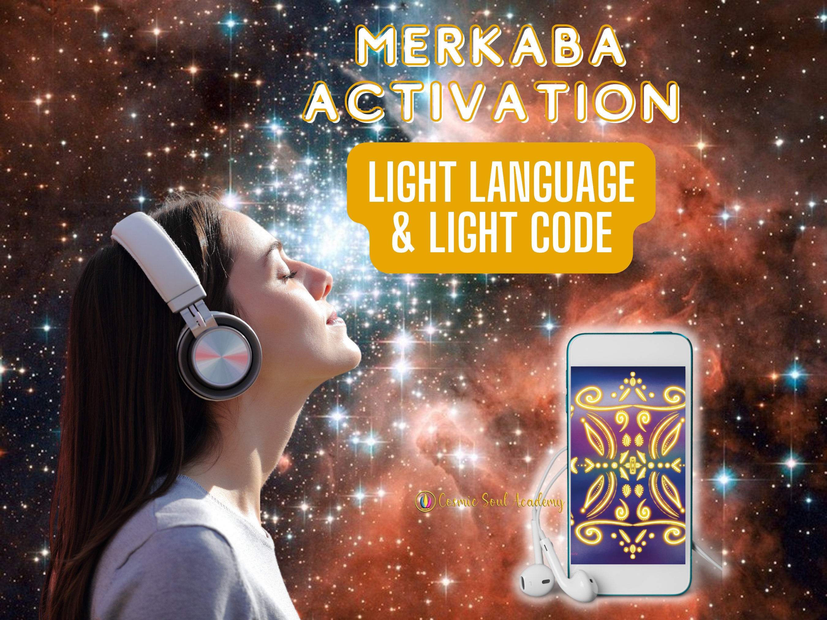 Merkaba Activation With Light Codes & Light Language Image and Audio ...