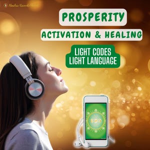 Unlock Prosperity: Guided Meditation, Light Language, & Light Code Activation