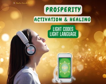 Unlock Prosperity: Guided Meditation, Light Language, & Light Code Activation