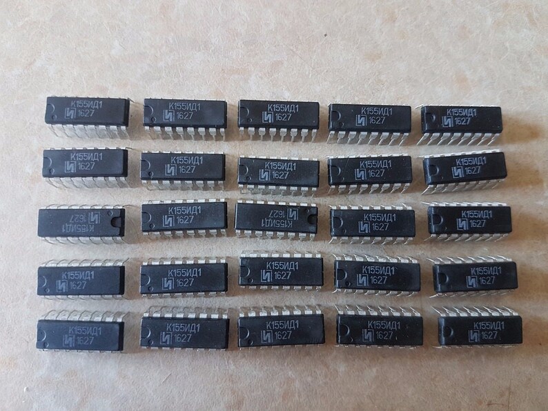K155ID1 ( = SN 74141) IC Driver for Nixie tubes