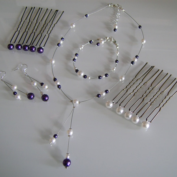 Parure De Bijoux Fantaisie Pour Mariage, Cérémonie Ou Soirée - Neuf Sans Emballage