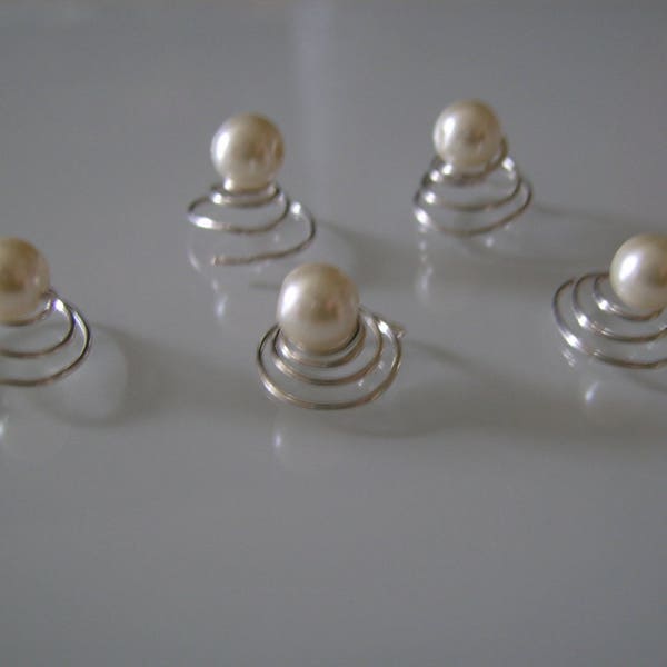 spiral set bead pins/clips/pins/accessories hair short/detached p dress bridal/wedding/evening ivory imitation culture not cheap