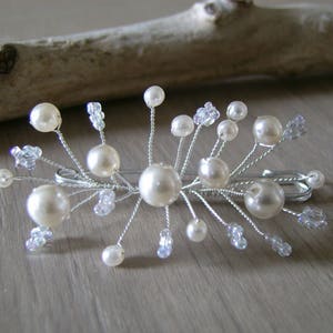 Tie/Lift Train/Brooch Ivory Pearls p Wedding Dress/Wedding (cheap)