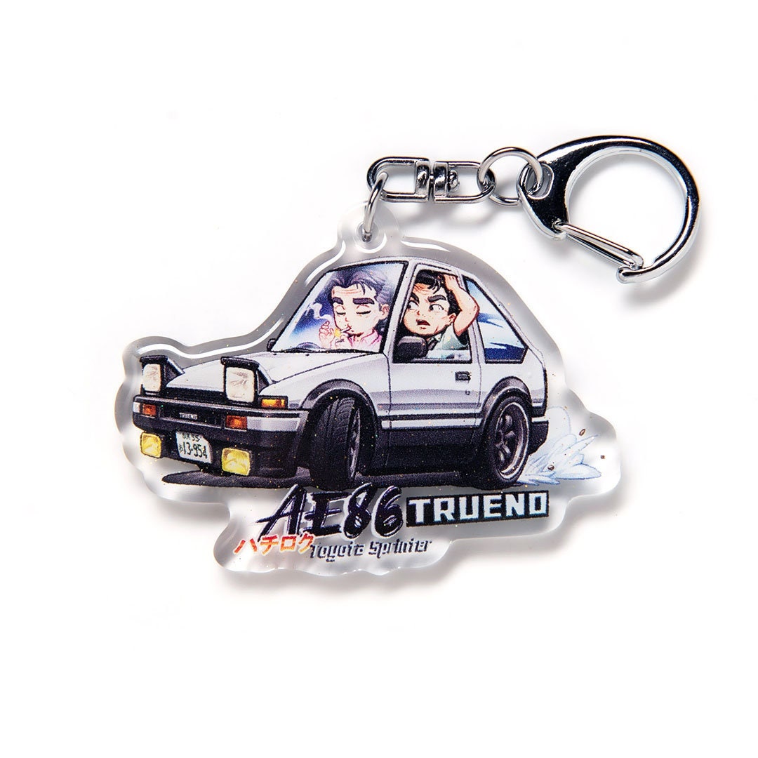 Initial D Bunta Fujiwara Yuichi Ae86 Trueno Sprinter 1st Etsy