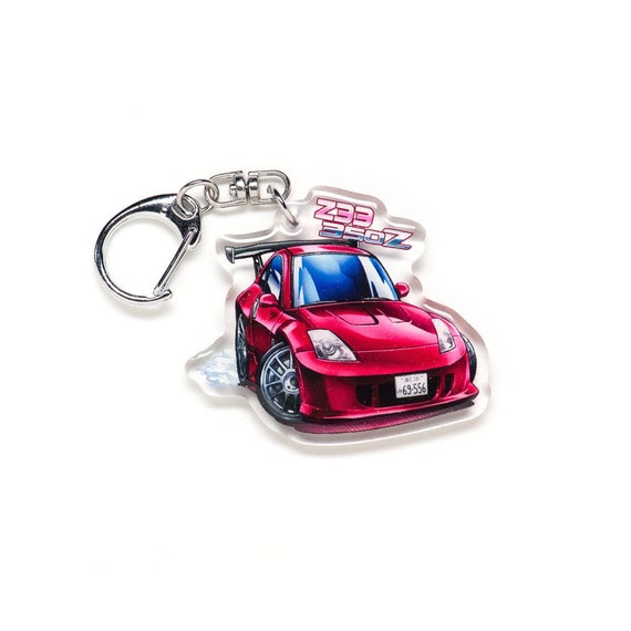 Initial D 350z Fairlady Z Z33 5th Stage Acrylic Charm Etsy