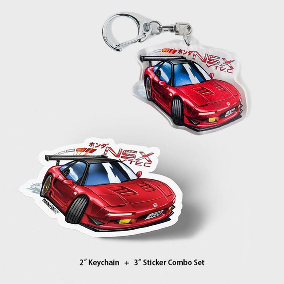 Initial D Nsx Na1 Red Go Hojo Of Team Sidewinder 5th Stage Etsy