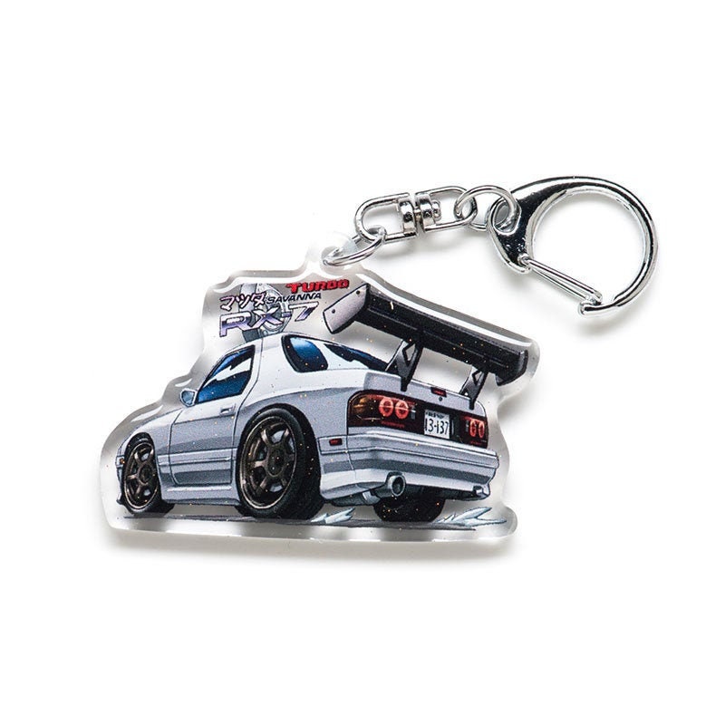 Initial D Rx 7 Fc3s Savanna Rear Ryosuke Takahashi White 5th Etsy