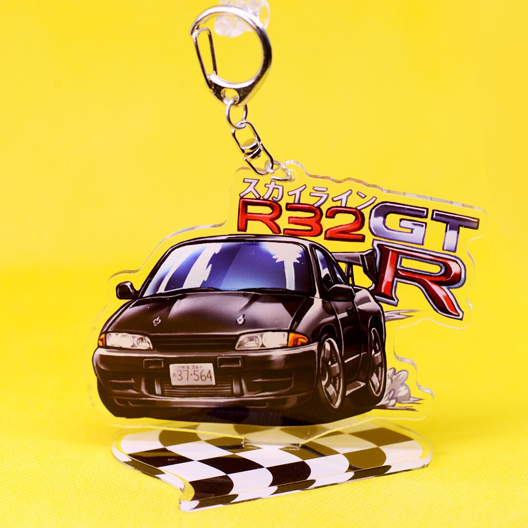 Initial D R32 Skyline Gtr Gt R 4 Acrylic Standee Etsy