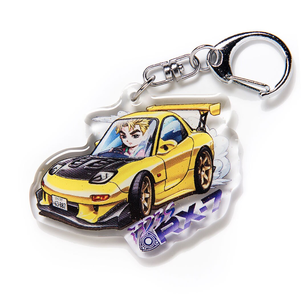 Initial D Keisuke Takahashi Rx7 Rx 7 Fd3s Project D 5th Stage Etsy