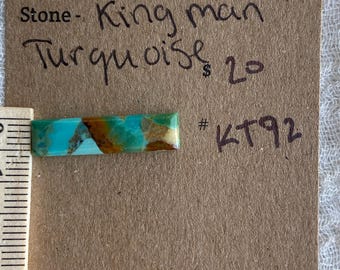 Kingman Turquoise cabochon - KT92