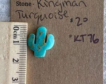 Kingman Turquoise cabochon - KT76