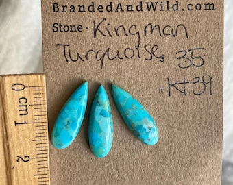 Kingman Turquoise cabochon - KT39