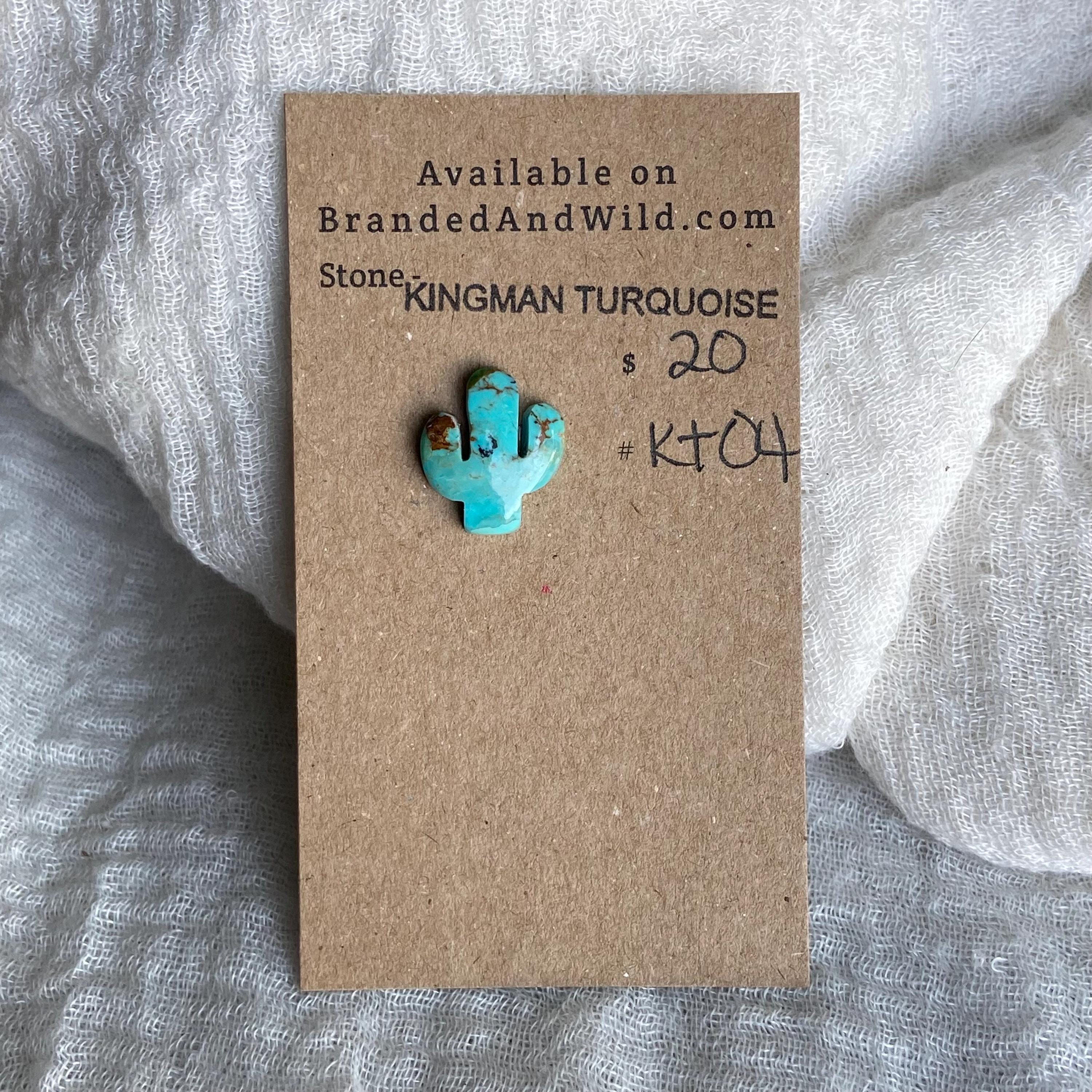 Kingman Turquoise cabochon - KT04