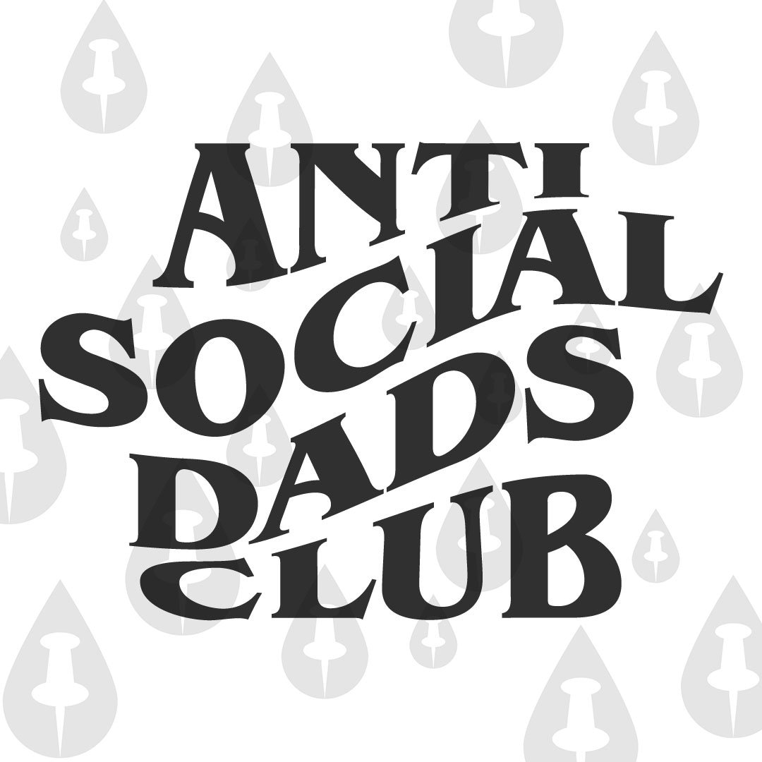 Antisocial Dads Club SVG Cricut Vector Halloween Spooky Dads Who