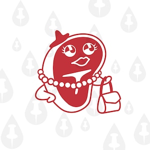 Big Miss Steak - Meme divertido SVG para cortadora Cricut - Paquete para imprimir y cortar