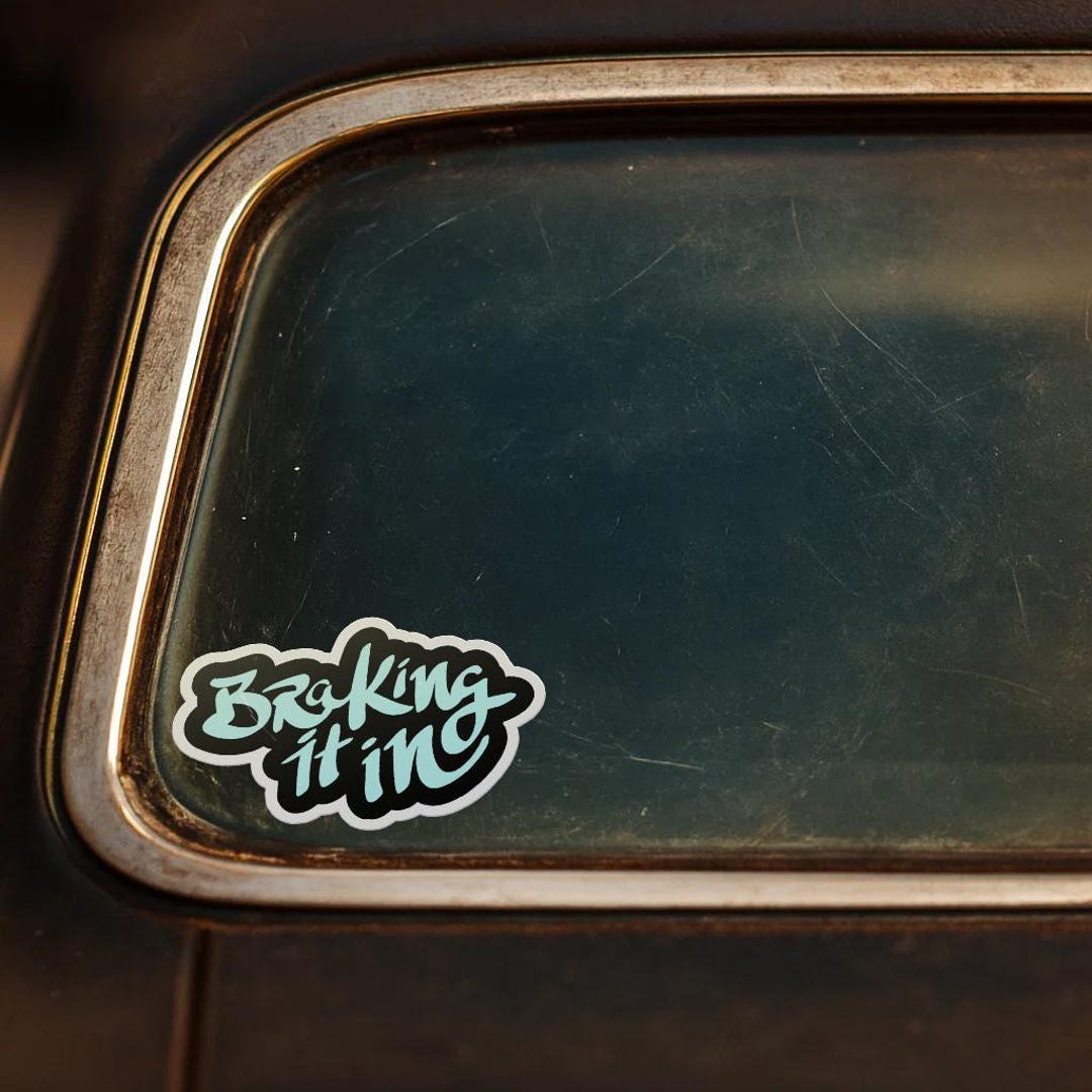Braking It in Sticker - Garage Rat Humor | Affordable Gift for Him or ...