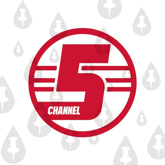 Channel 5 News Logo Funny Tim And Eric Steve Brule Svg Vector Print Pack