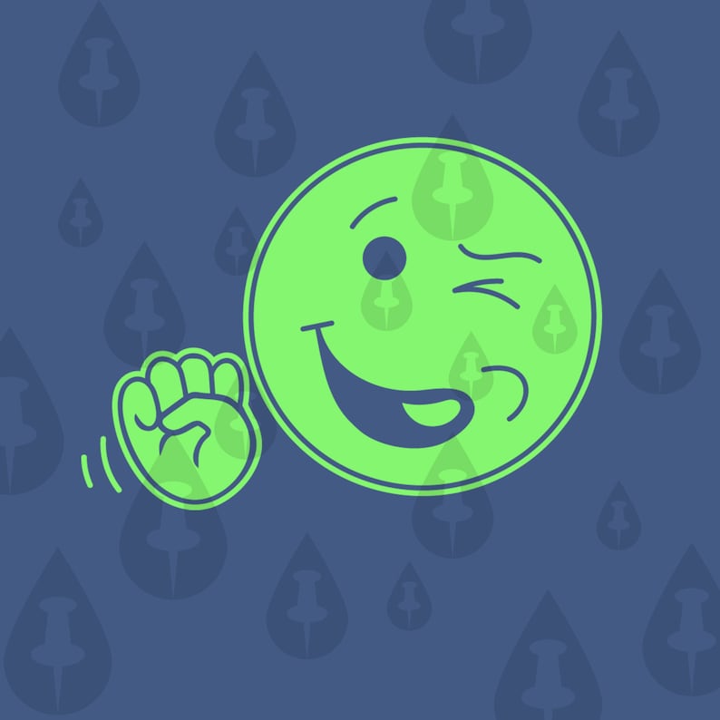 Smiley Face Giving BJ Signal Funny Fetish Sexy Kink Meme Etsy