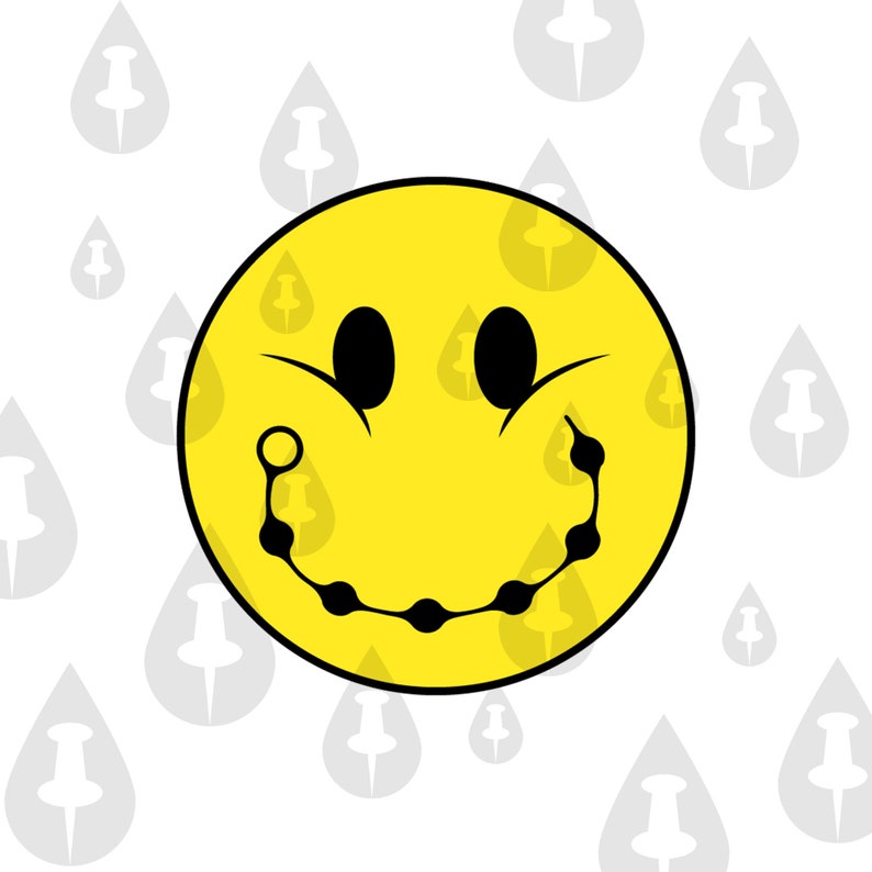 Anal Bead Smiley Face - Funny Fetish Sexy Kink Meme SVG 