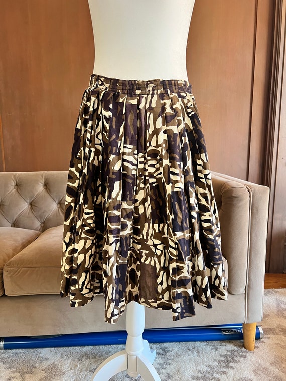 Handmade Vintage circle Skirt Circa 1960s - image 1