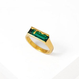 Dripping Gemstone Ring