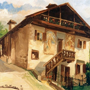 Fiera di Primiero - La vecchia casa canonica - Landscape of Italy