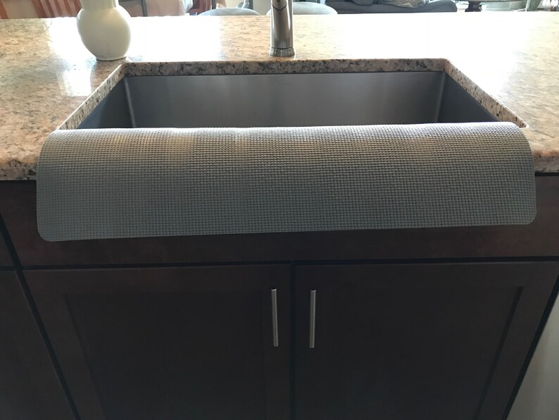 Gray kitchen sink edge guard/protector water splash/chipping Etsy