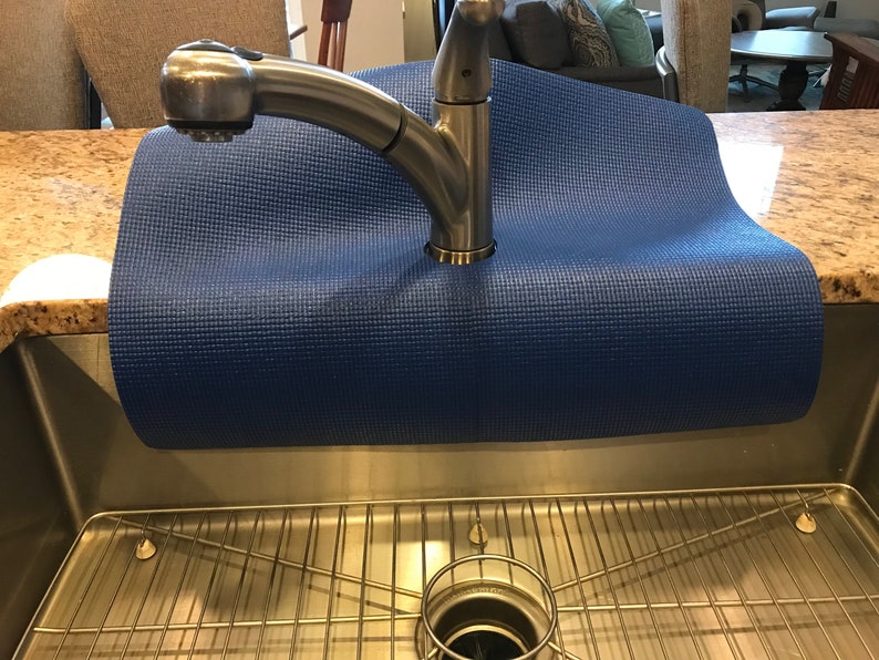 granite protector around sink