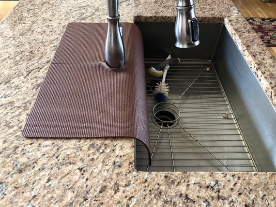 Ternal Sinkmat for Kitchen Faucet, Original Design, Absorbent