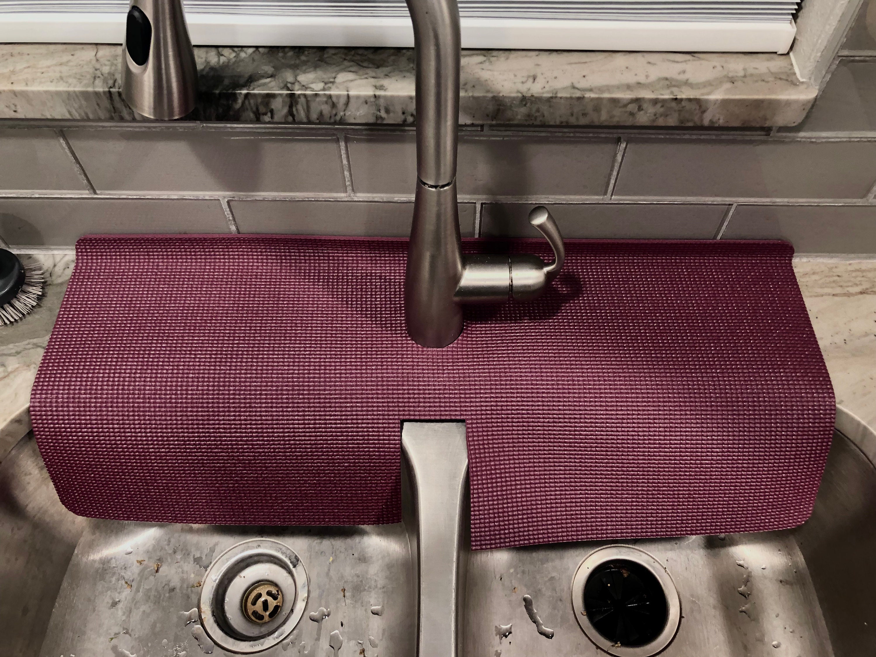 Red, Double SINK EDGE GUARD, Kitchen, Splash and Countertop
