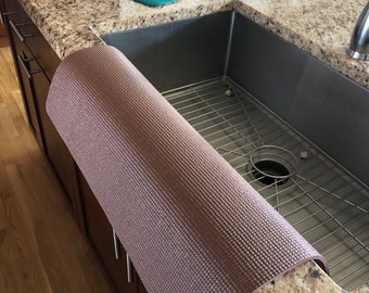 Dark Teal, Kitchen SINK EDGE GUARD, Protect Granite From Chipping, Countertop  Mat, Drip Catcher, Splash Guard, 13.5 in Wide X 23 in Length 