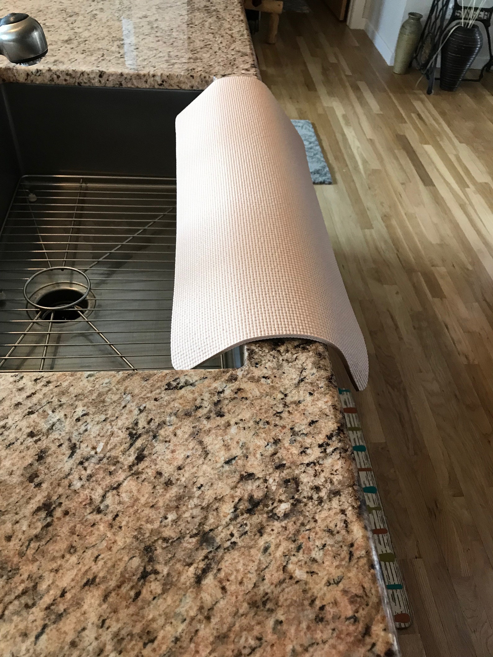 Beige kitchen granite sink edge guard granite guard 12 in Etsy