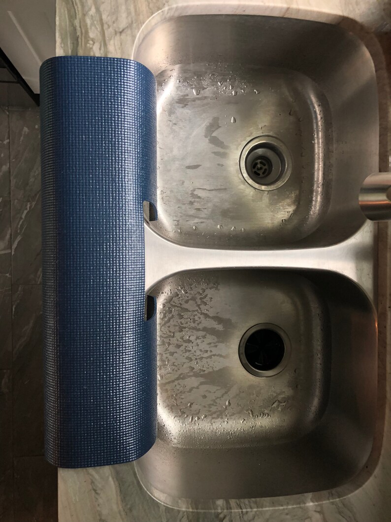 Navy Blue Double SINK EDGE GUARD Protects Sinks From Etsy