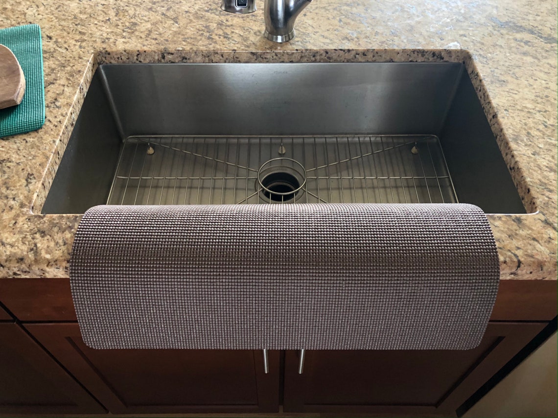 Brown Kitchen Sink Edge Splash Guard &Countertop Chip Etsy