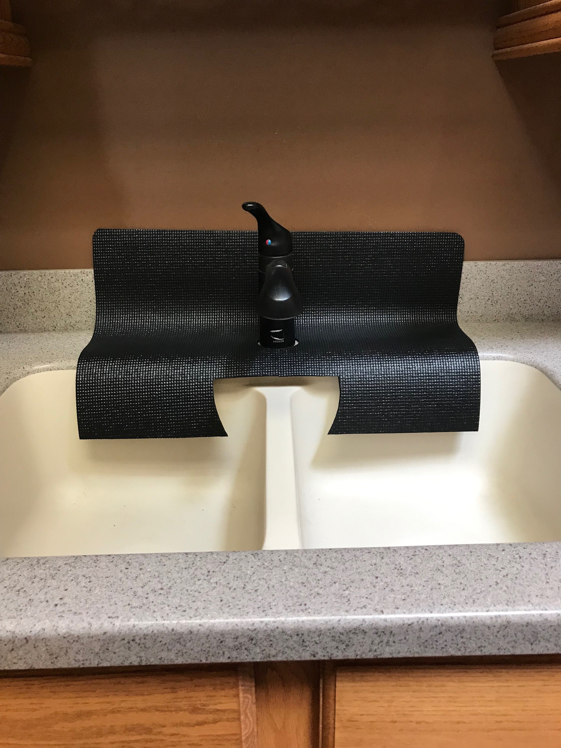 White Double SINK EDGE GUARD, Kitchen, Splash and Countertop