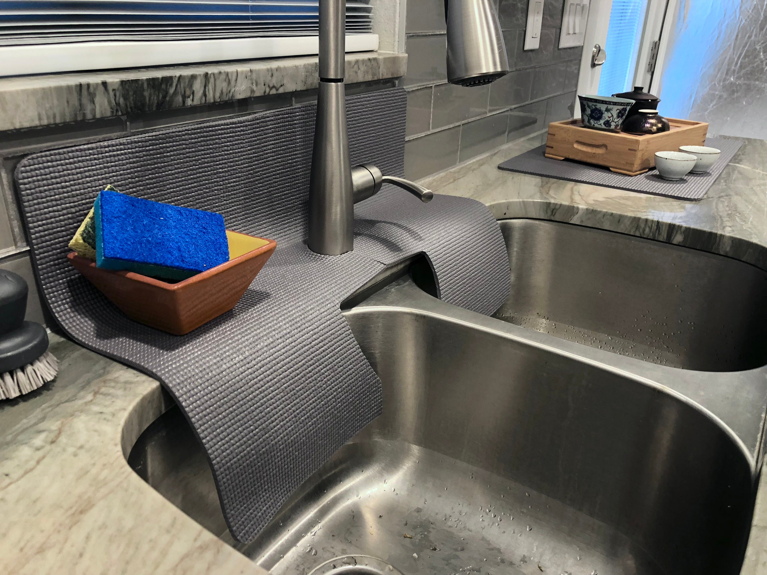 KITCHEN SINK EDGE GUARD, protects sink edge from chipping and water damage  — Comfy Kitchen Creations