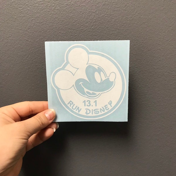 Run Disney Decal