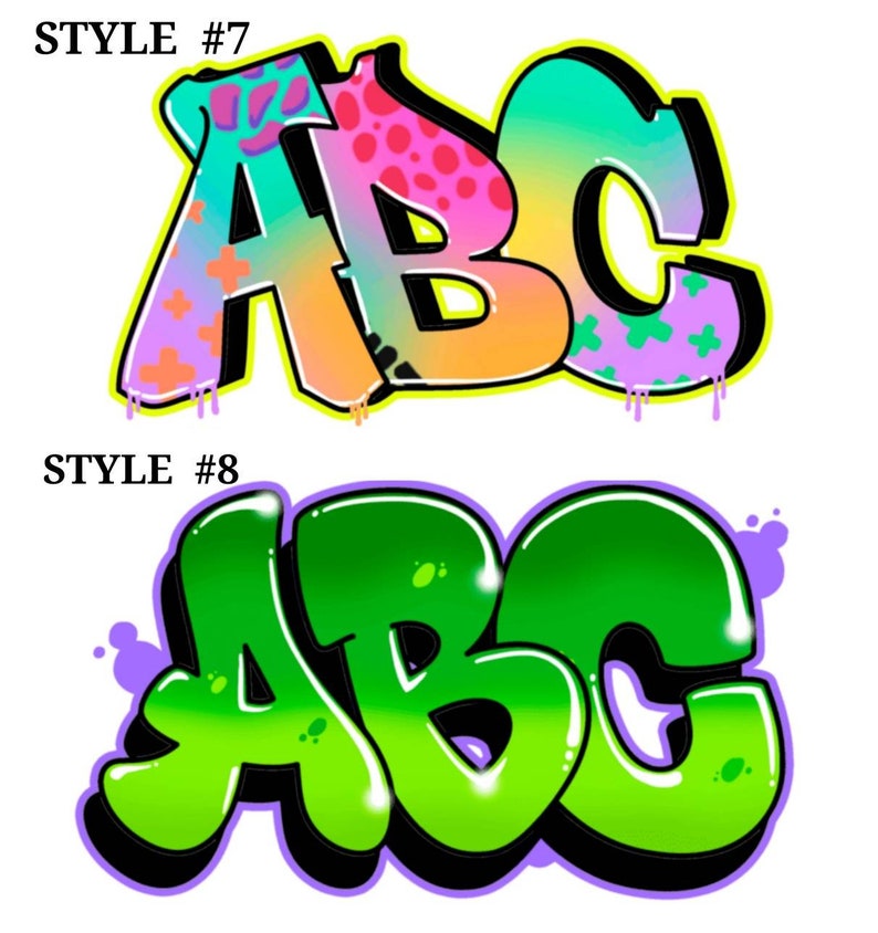 Keychain, Graffiti Cardstock Keychains, Charms, Personalized, Party