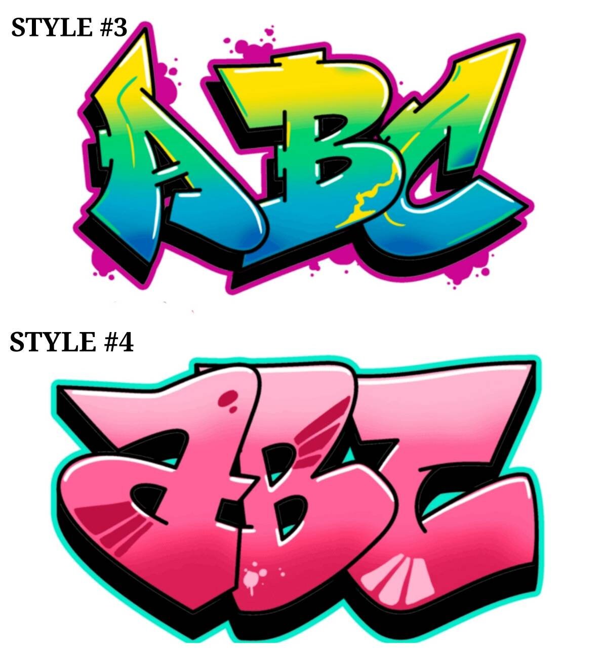 Keychain, Graffiti Cardstock Keychains, Charms, Personalized, Party