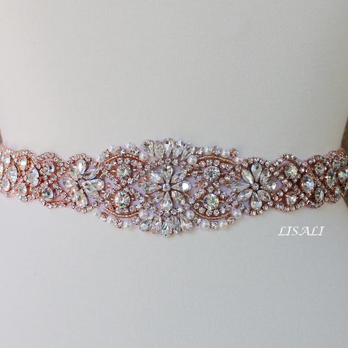 sparkly wedding belt