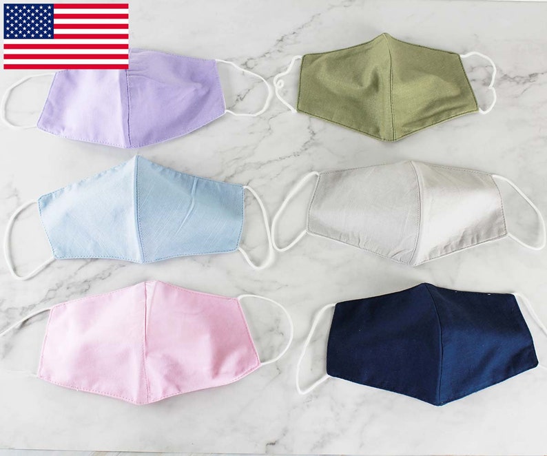 Solid Mask Face Washable Face Mask Mask for Adult Adult Etsy