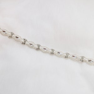 LISALI Thin Wedding Belt, Pearl and Rhinestone Belt , Bridal Belt Sash ,  Crystal Belt, Bridesmaid Belt, Wedding Dress Belt