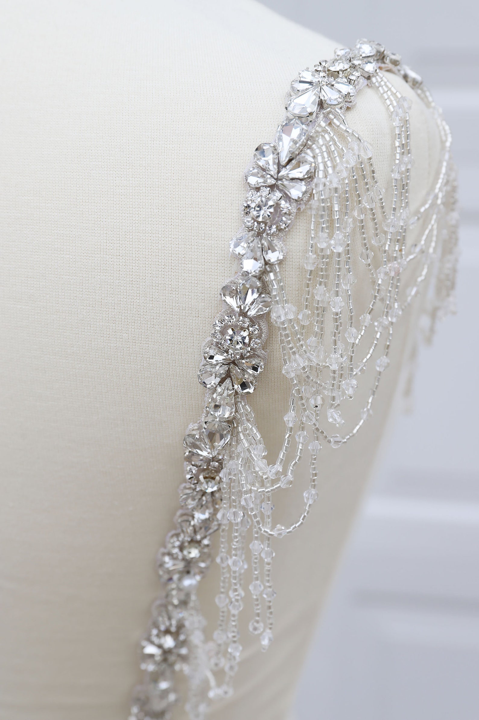 Wedding Dress Straps Crystal Straps Bridal Straps Etsy