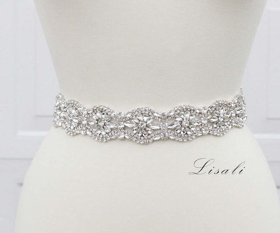 sparkly wedding belt