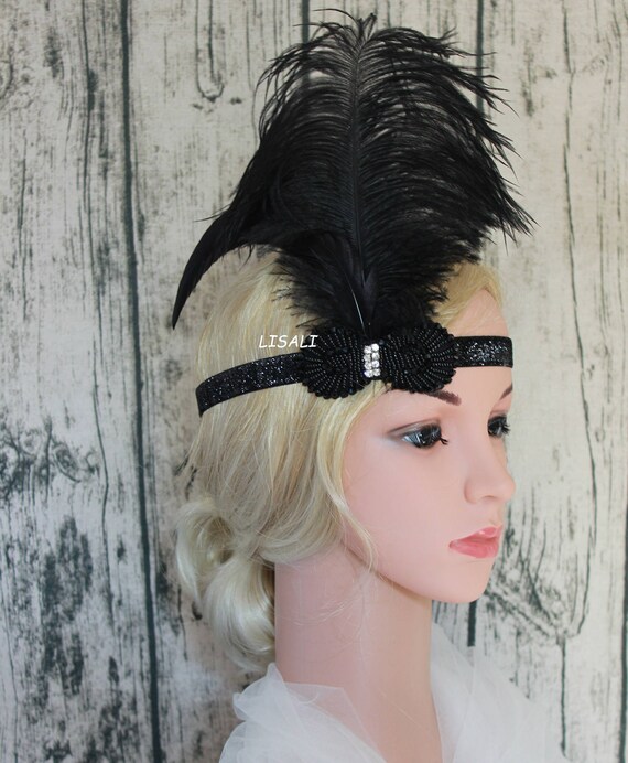 Lisali 1920s Headpiece Vintage Inspired Headband 20 S Etsy