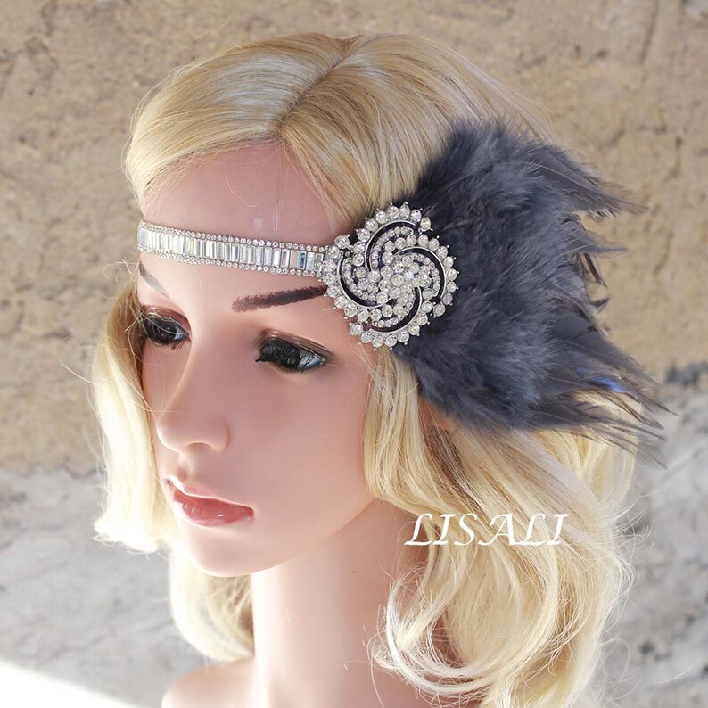 Brand New Flapper 1920s Sequin Headband Accessory
