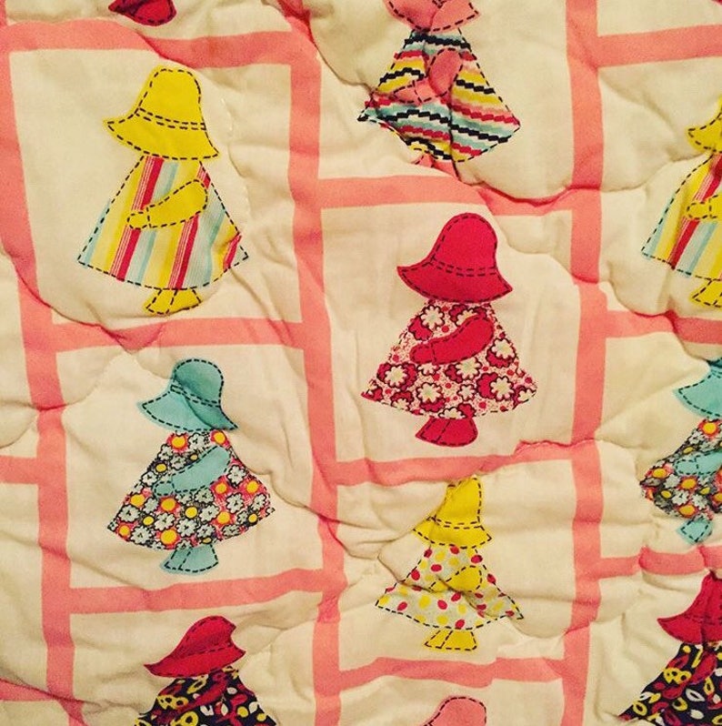 Vintage Holly HobbieBonnet Girl Toddler Sleeping Bag