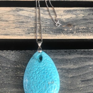 Carved Howlite Mandala