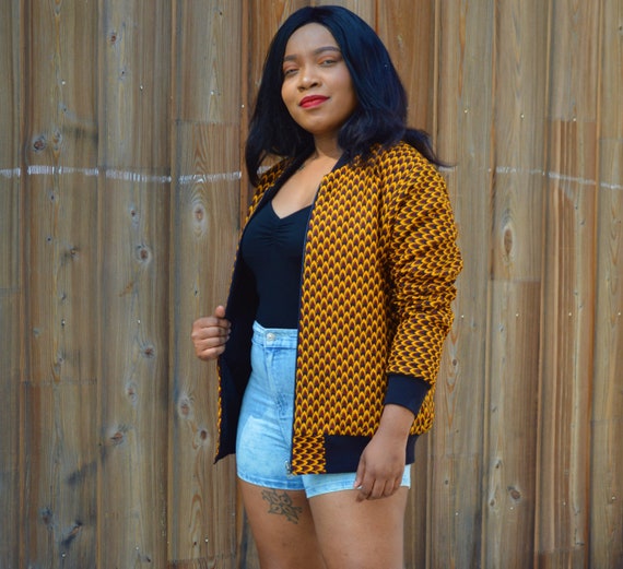 wax bomber jacket